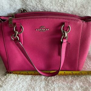 Coach Pink Leather Women's Bag
